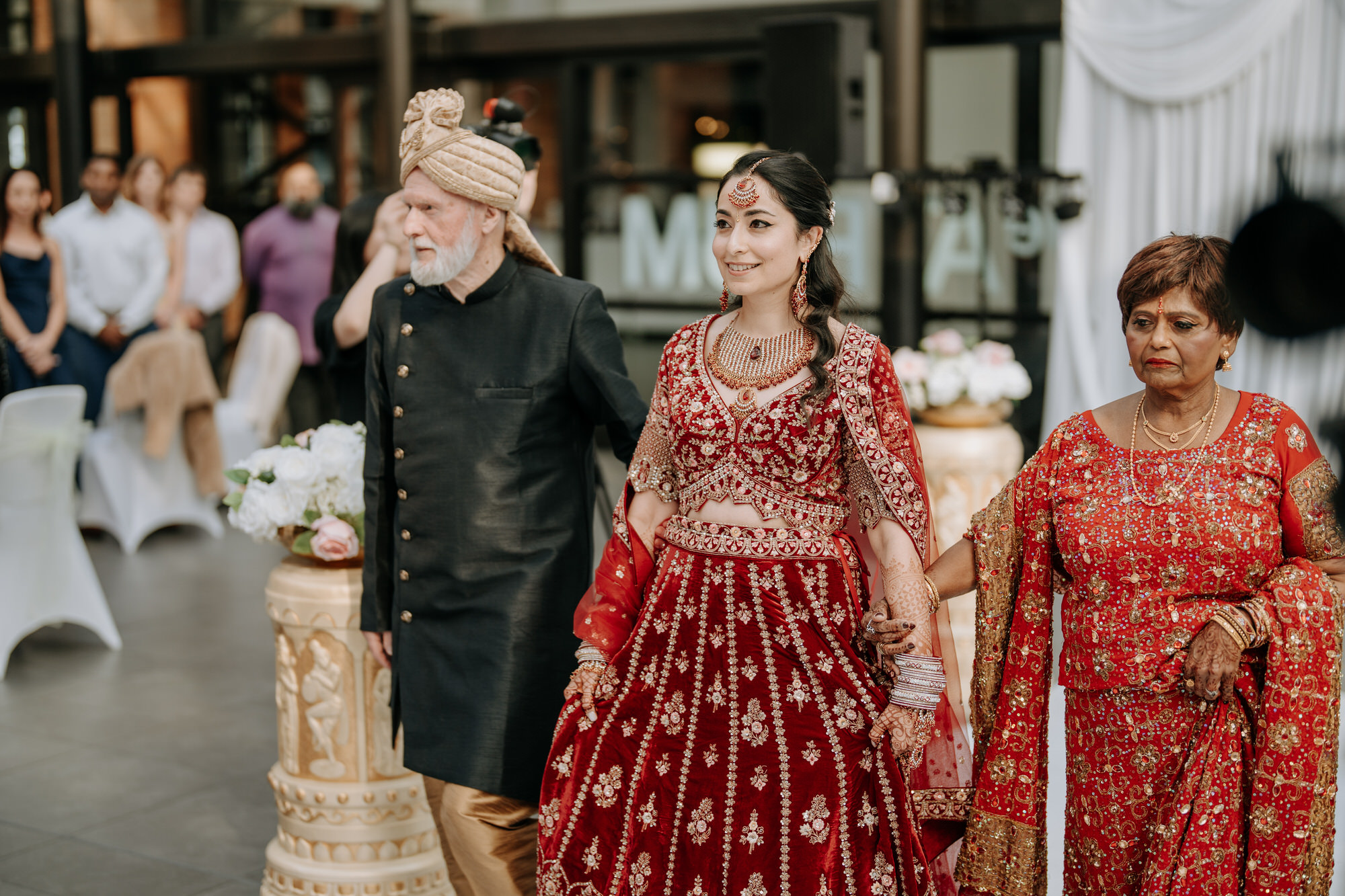 A candid moment from Noelle and Nash’s Hamilton Gardens wedding (43 of 143)