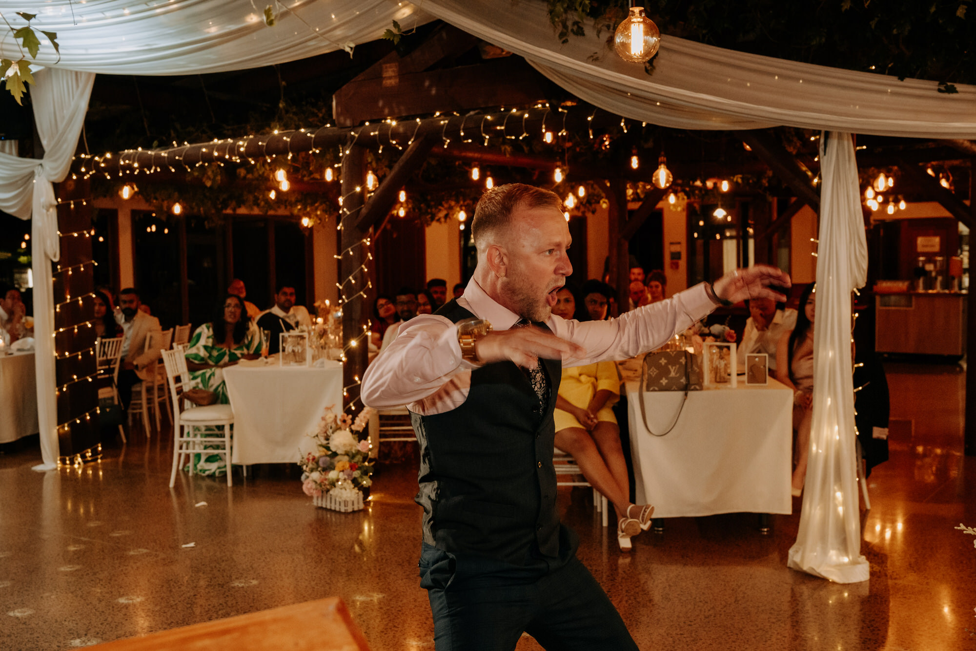 A candid moment from Previn and Nicola’s Markovina Estate wedding (183 of 213)