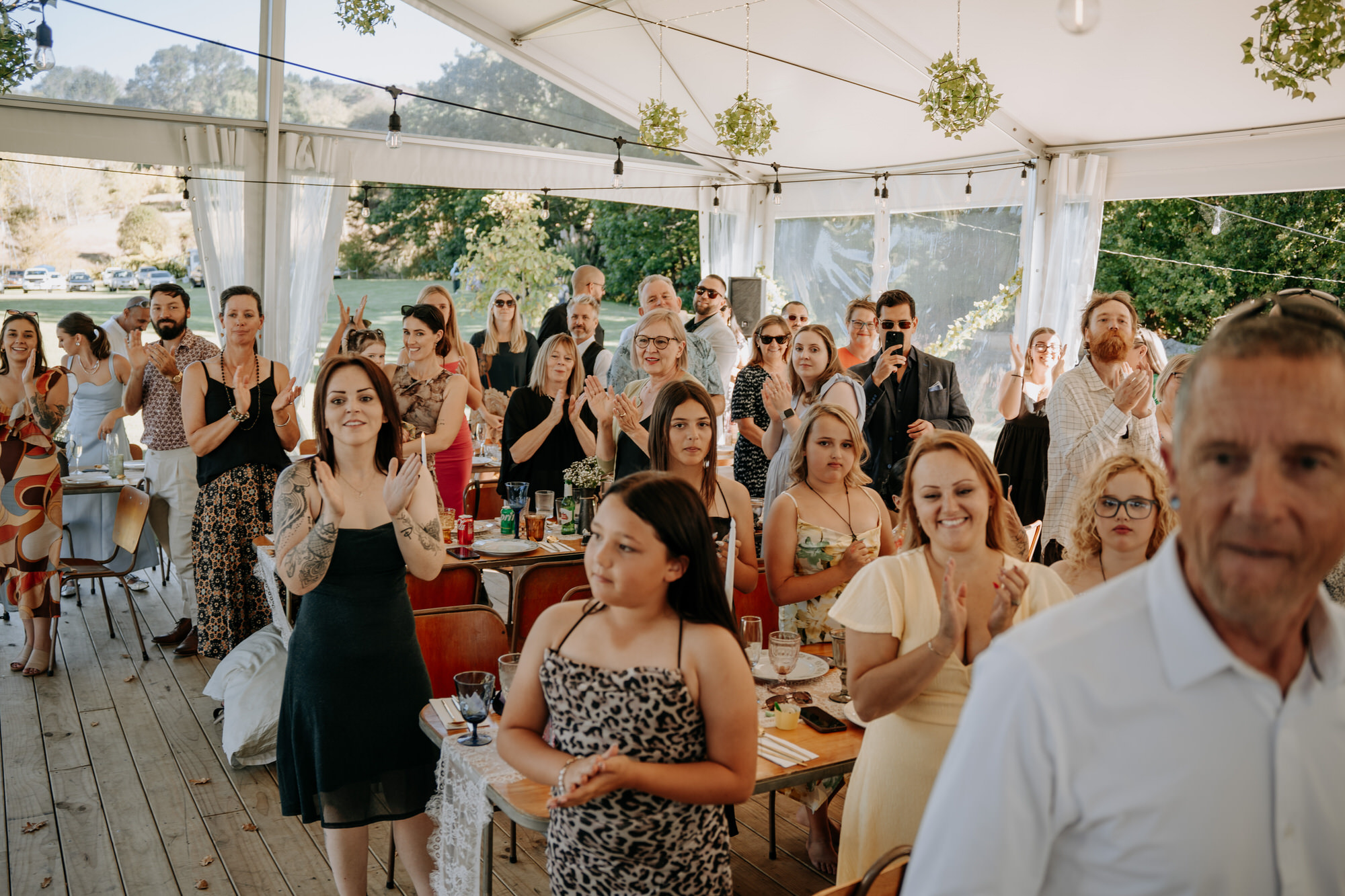 A candid moment from Nekel and Glen’s Waterfall Farm wedding (75 of 126)