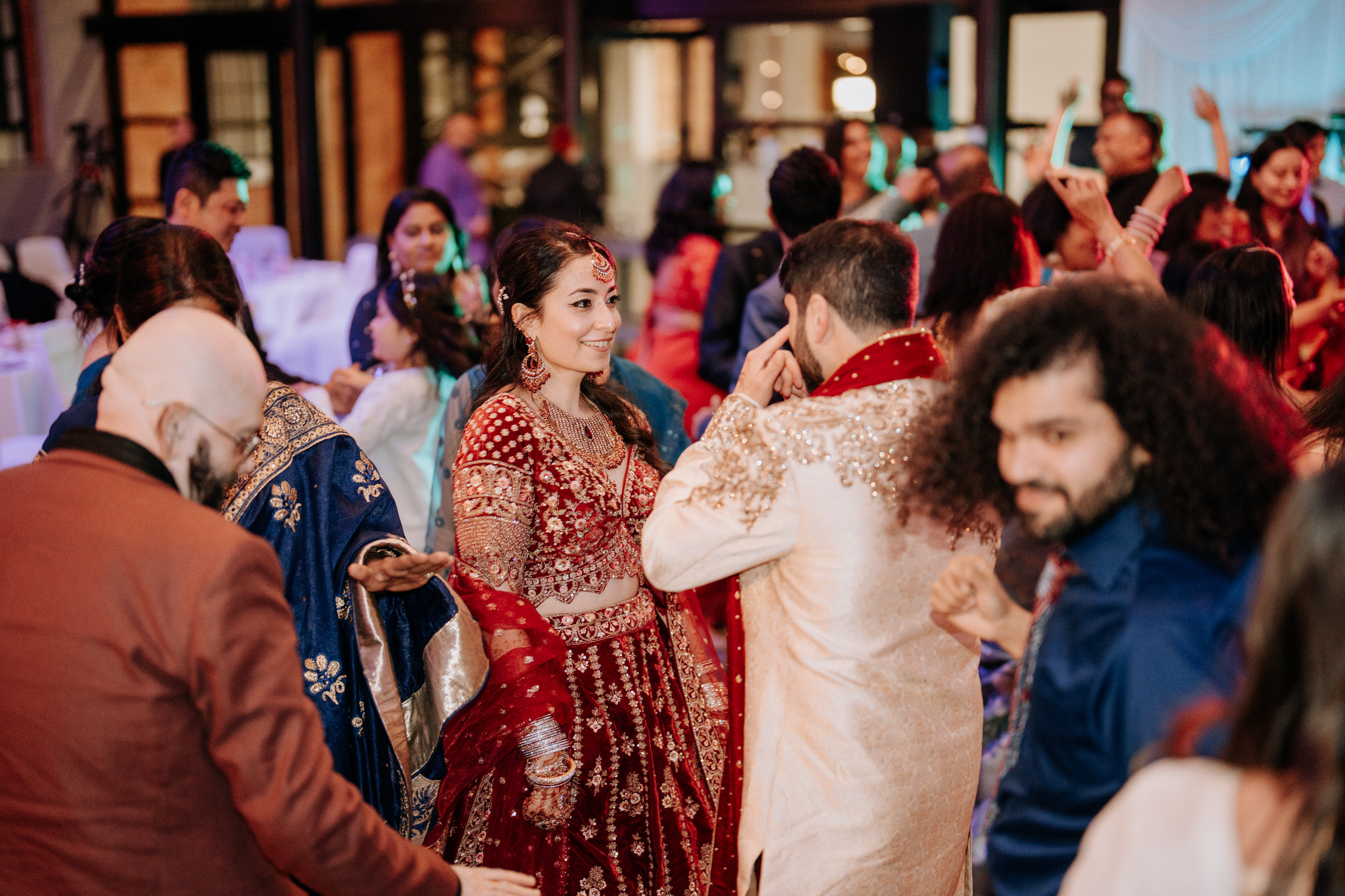 A candid moment from Noelle and Nash’s Hamilton Gardens wedding (131 of 143)