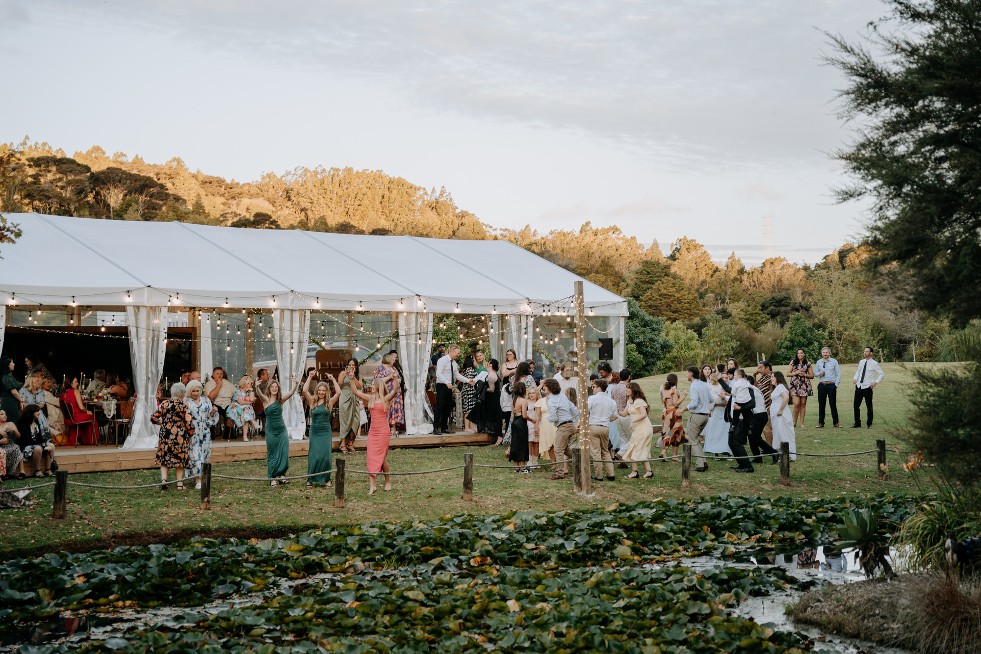 Nekel and Glen celebrating their wedding at Waterfall Farm (120 of 126)