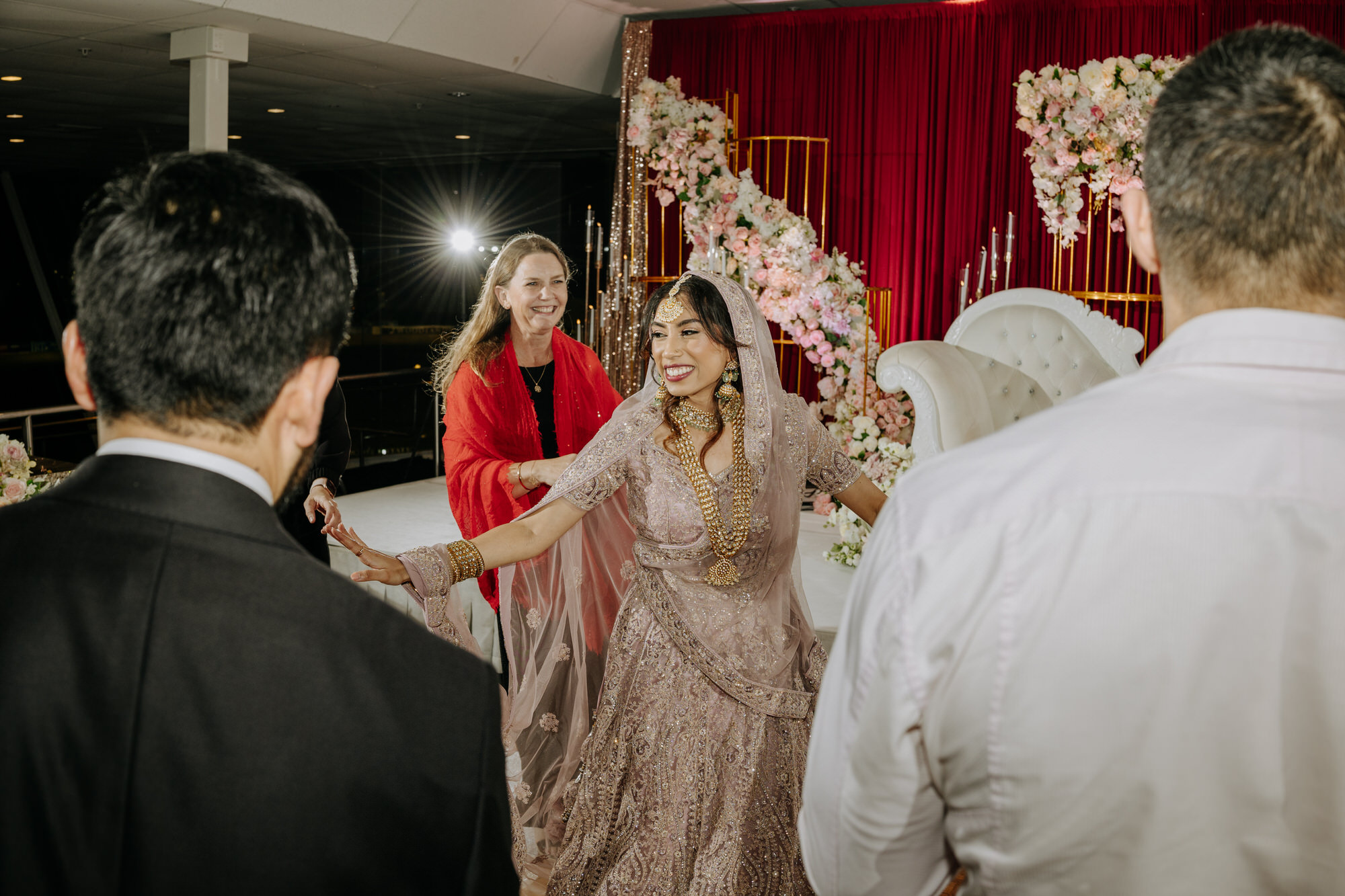 A candid moment from Mehedi and Anika’s Elegant Event Centre wedding (55 of 58)