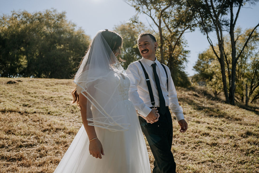 Farm wedding at Waterfall Farm, a real wedding photographed by Popin Wedding