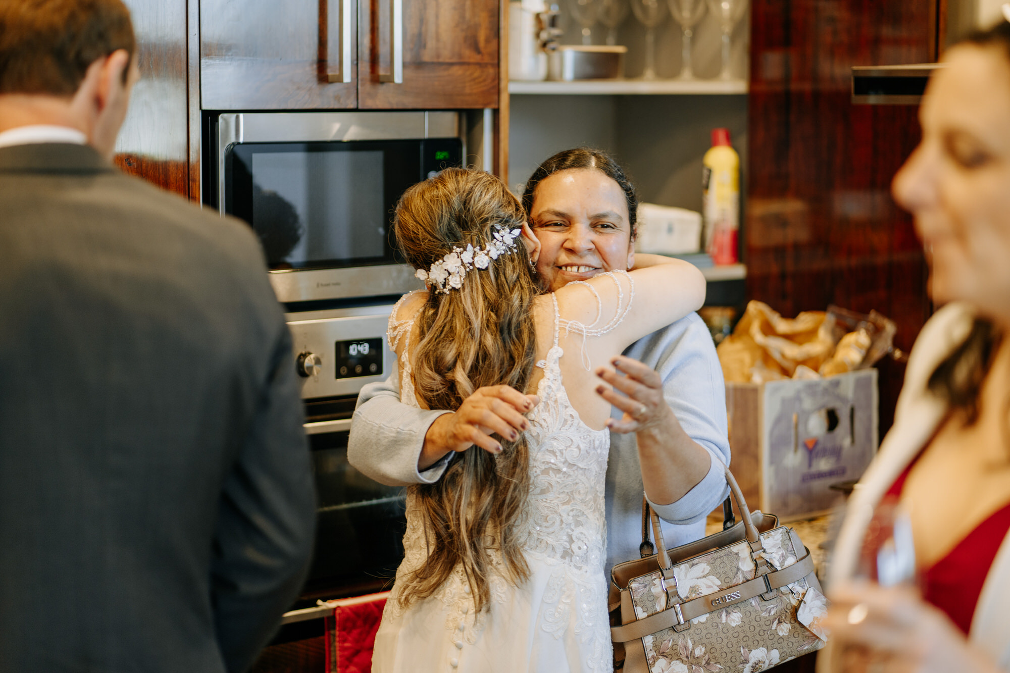 A candid moment from Marilyn and Simon’s St Pauls Church wedding (75 of 82)