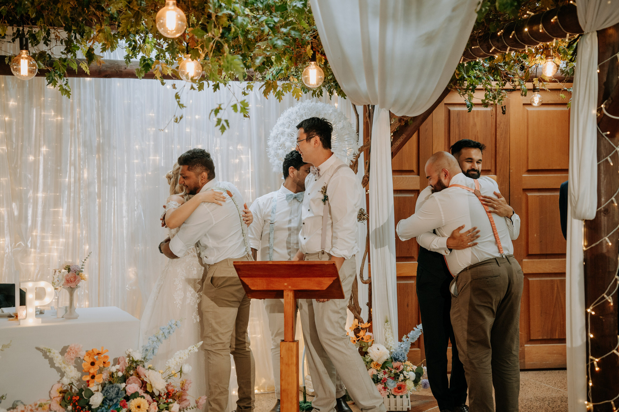 Previn and Nicola celebrating their wedding at Markovina Estate (140 of 213)