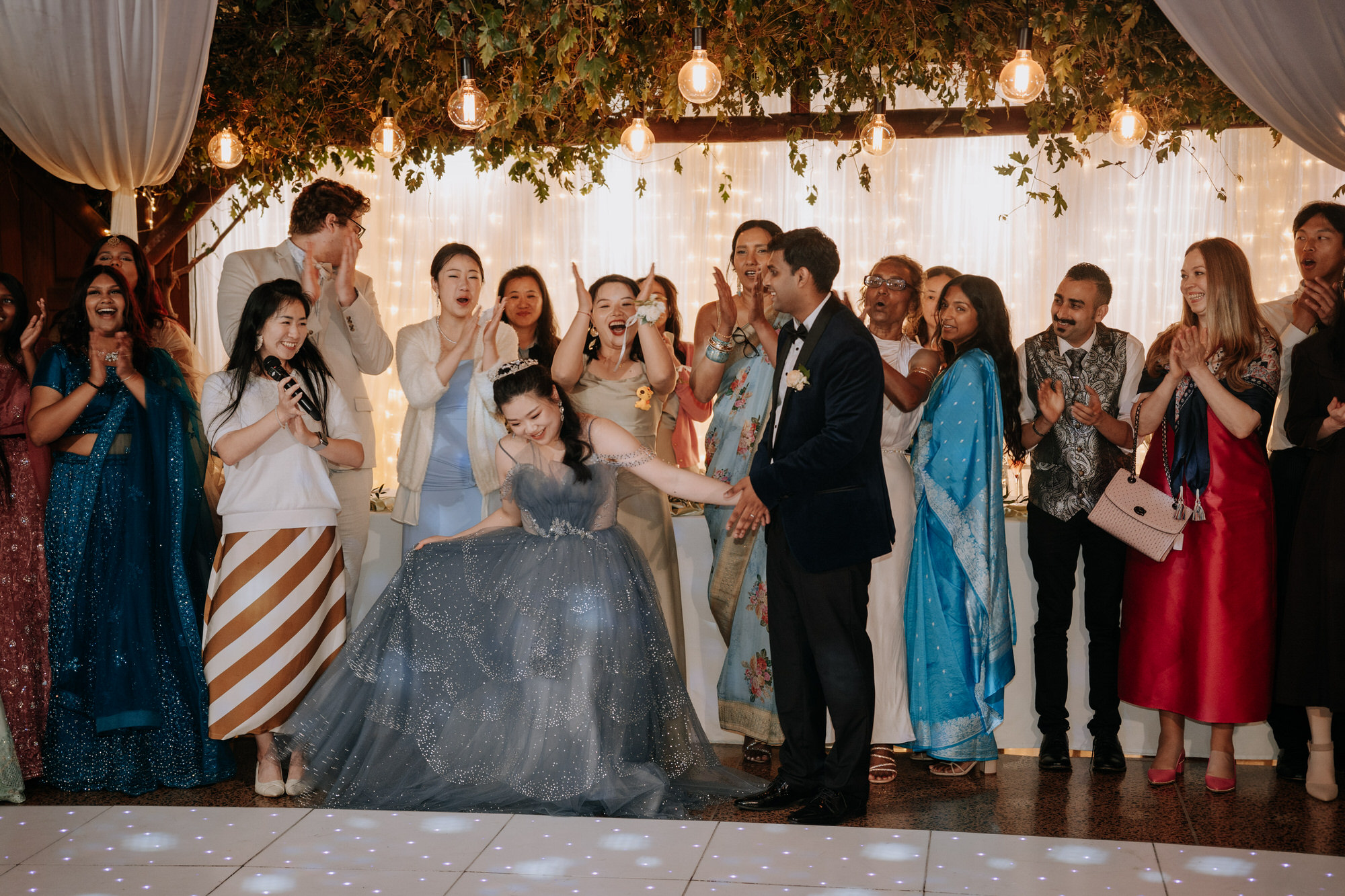 A candid moment from May and Azhar’s Markovina Estate wedding (99 of 113)