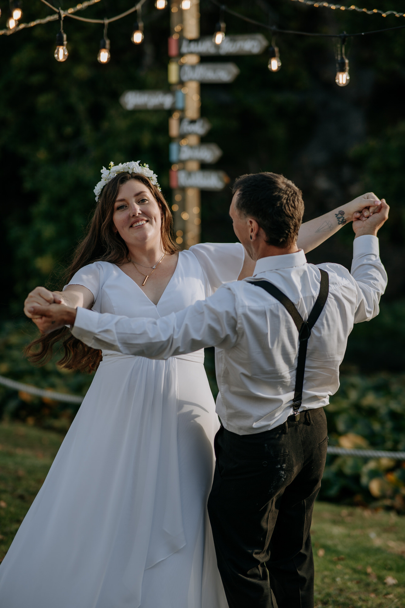 A candid moment from Nekel and Glen’s Waterfall Farm wedding (107 of 126)