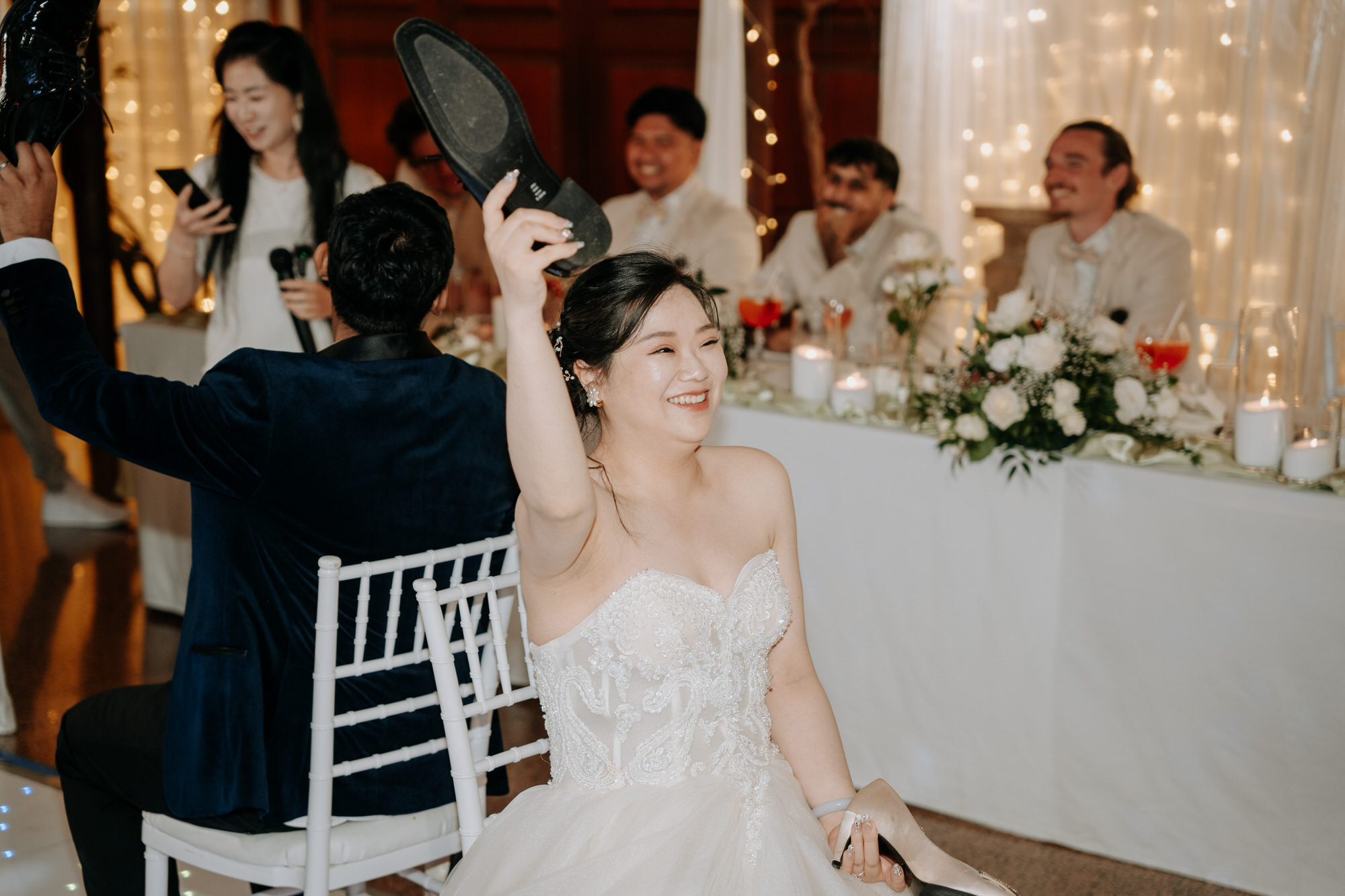 A candid moment from May and Azhar’s Markovina Estate wedding (83 of 113)