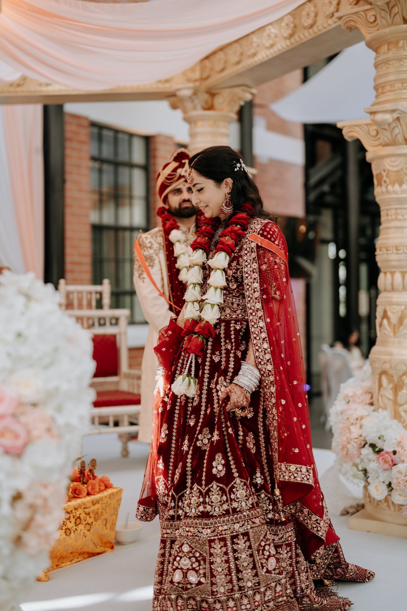 A candid moment from Noelle and Nash’s Hamilton Gardens wedding (55 of 143)
