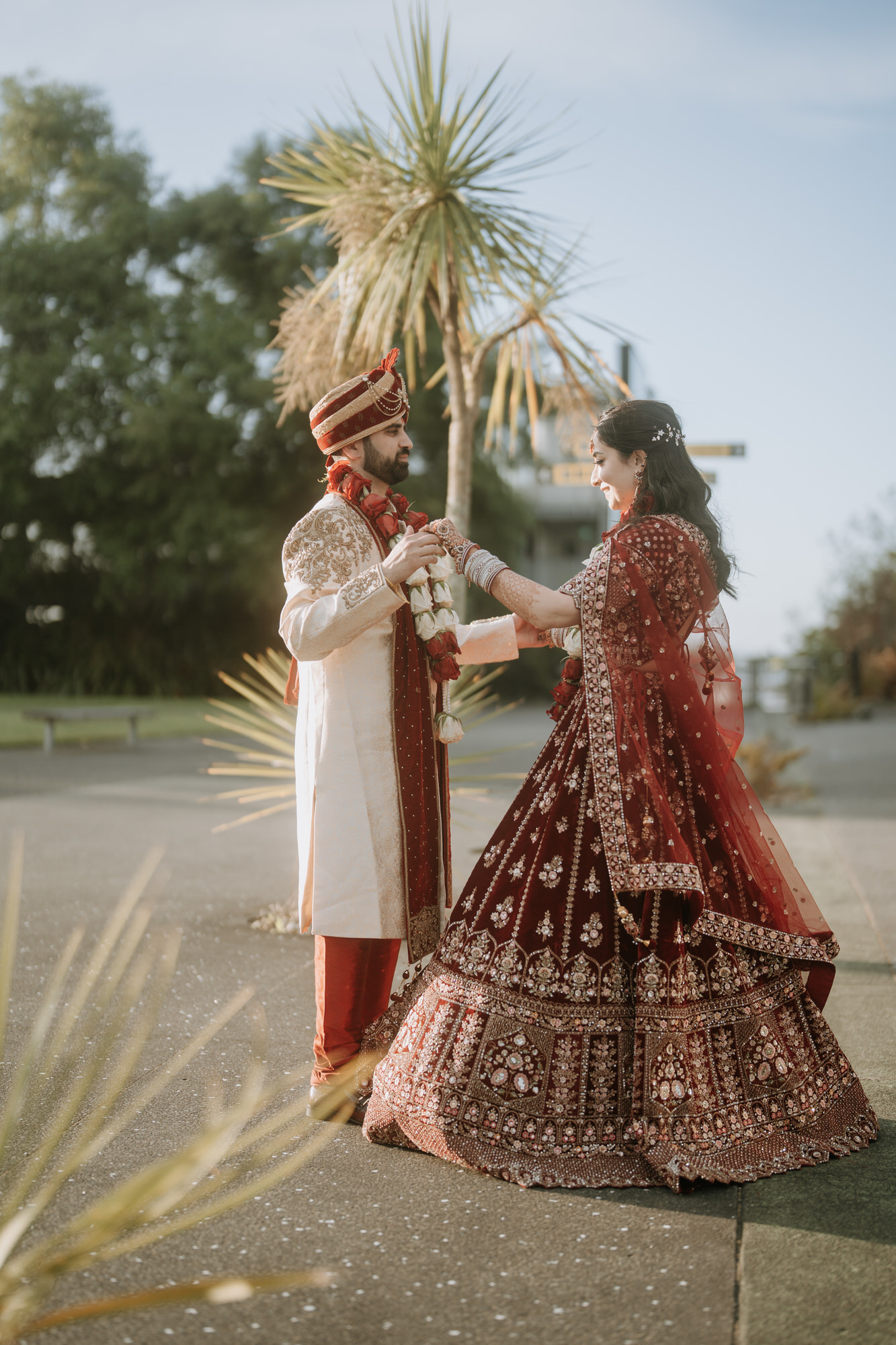 A candid moment from Noelle and Nash’s Hamilton Gardens wedding (99 of 143)