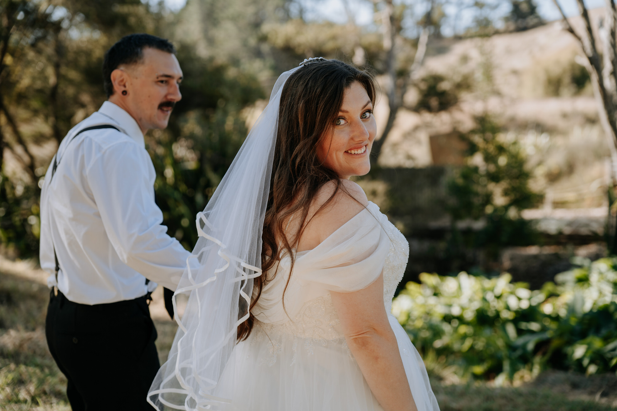 A candid moment from Nekel and Glen’s Waterfall Farm wedding (71 of 126)