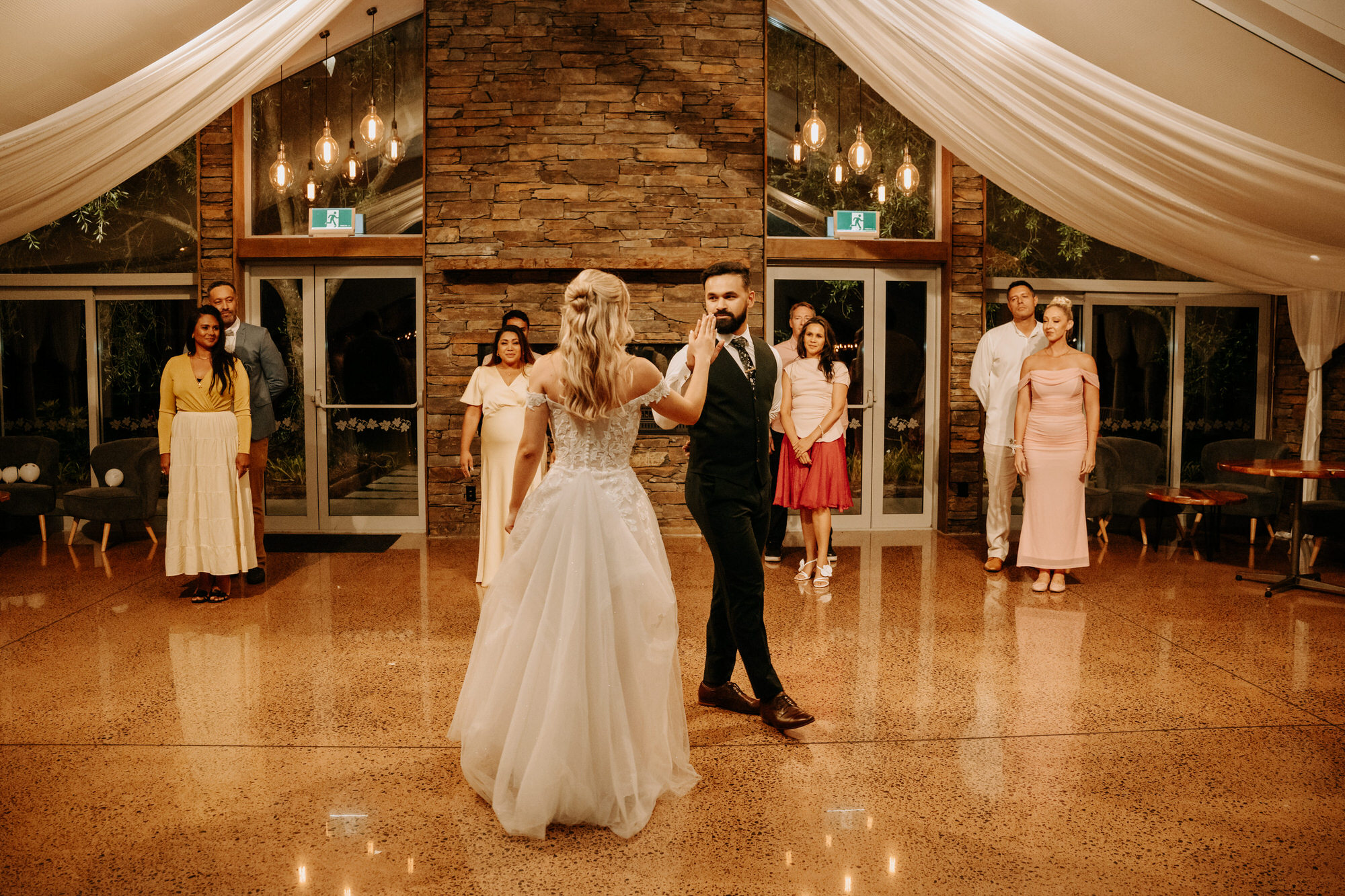 A candid moment from Previn and Nicola’s Markovina Estate wedding (187 of 213)