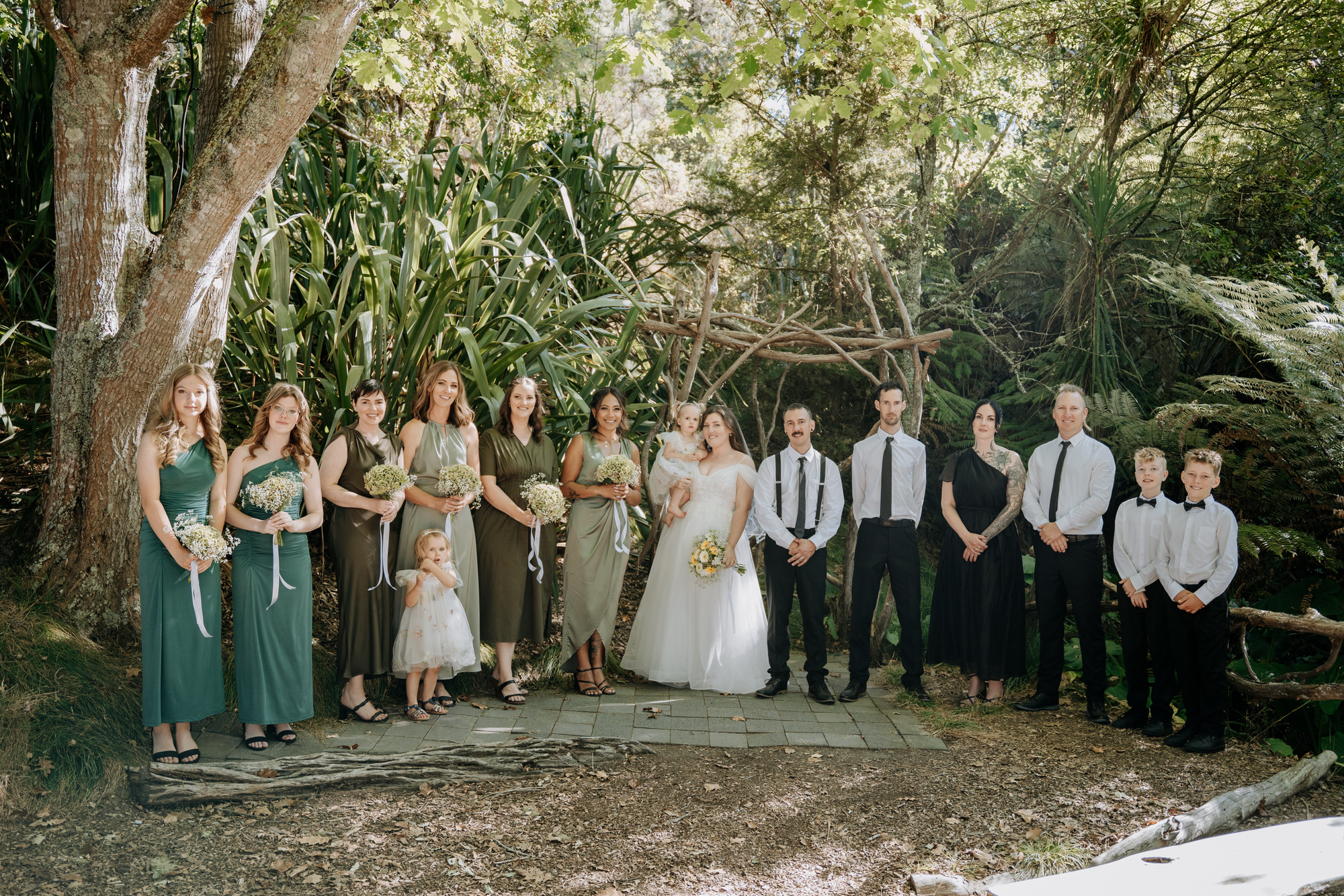 A candid moment from Nekel and Glen’s Waterfall Farm wedding (43 of 126)