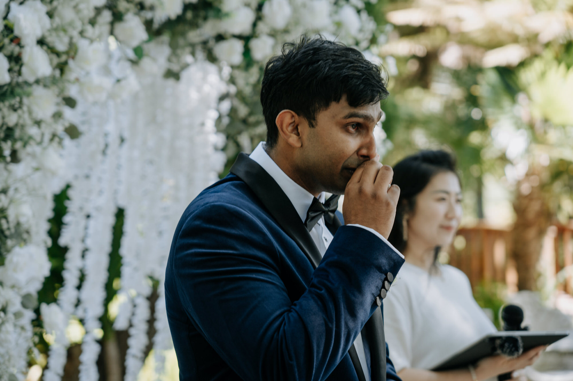 A candid moment from May and Azhar’s Markovina Estate wedding (23 of 113)