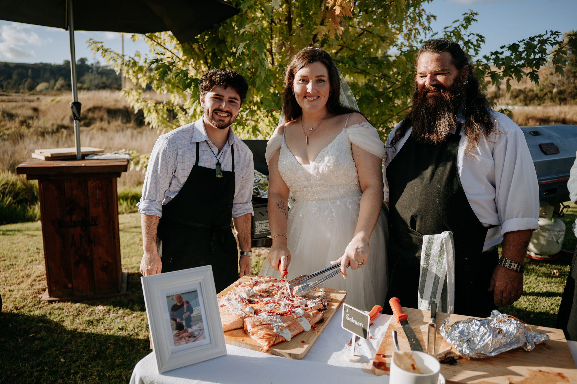 Nekel and Glen celebrating their wedding at Waterfall Farm (100 of 126)