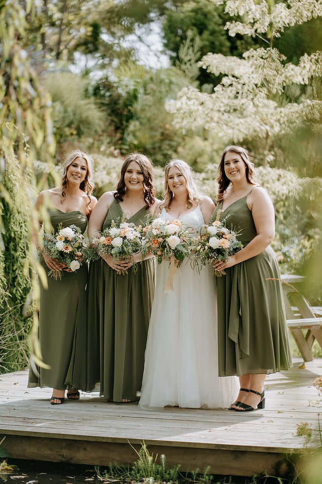 Lisa and Dean wedding at Dellrian Gardens