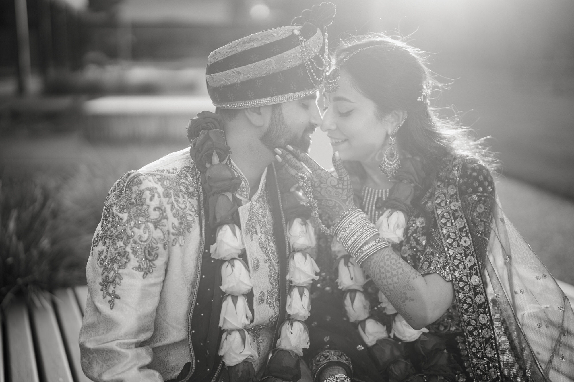 A candid moment from Noelle and Nash’s Hamilton Gardens wedding (95 of 143)