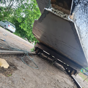 Narrowboat Base plate overplating & Small repair