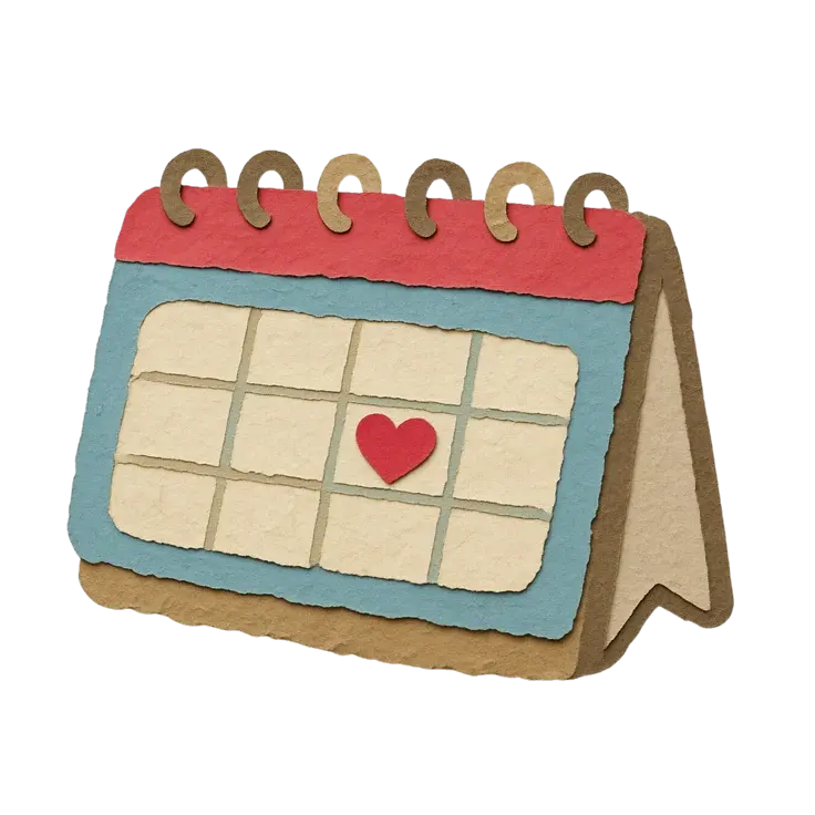 Calendar Sticker – Cute Planner Aesthetic.webp
