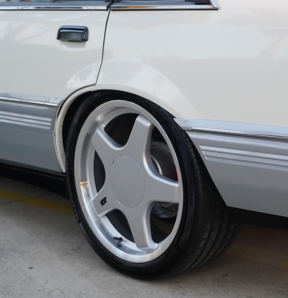 Our 18" Starform forged rims.