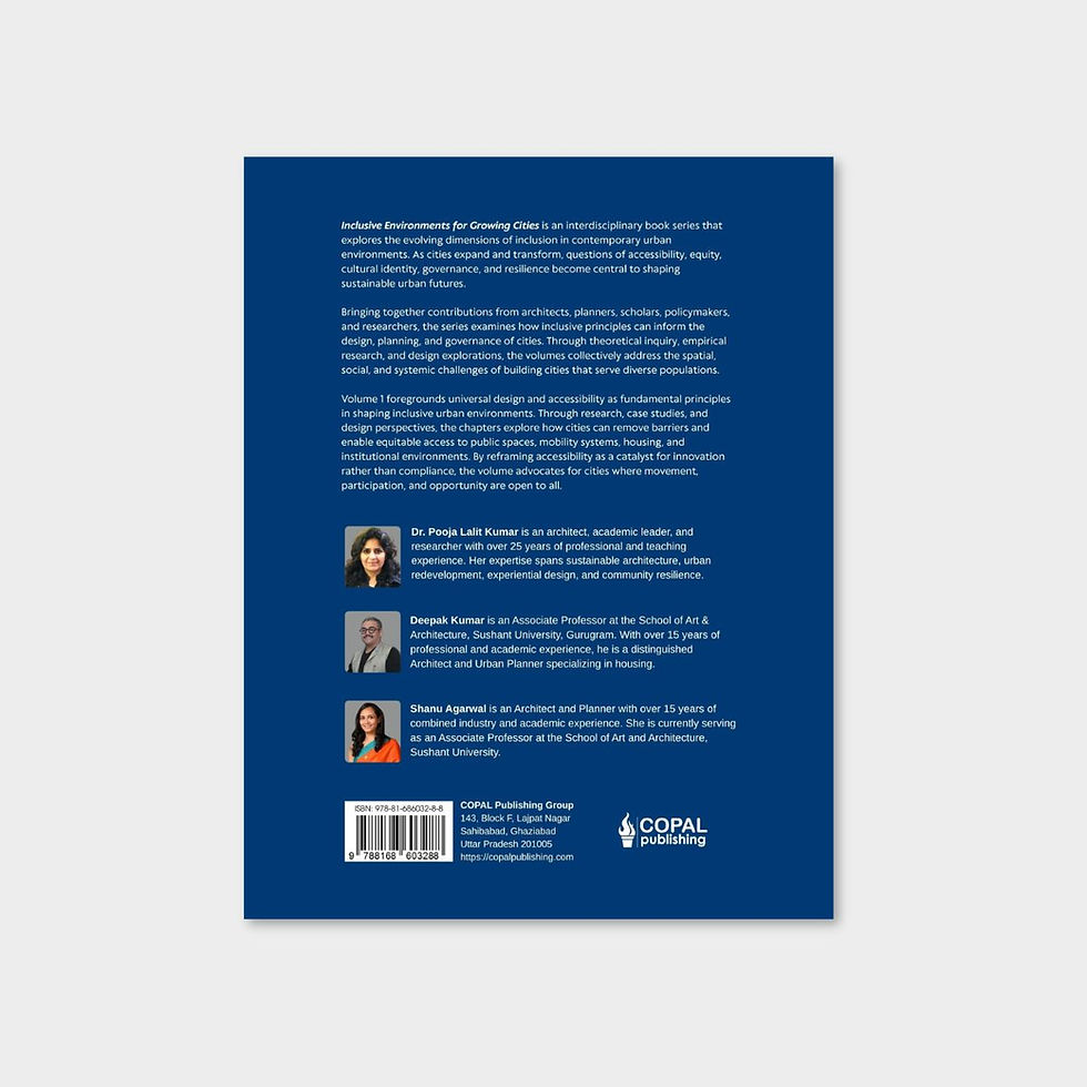 Inclusive Environments for Growing Cities