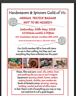 Bazaar flyer 2026