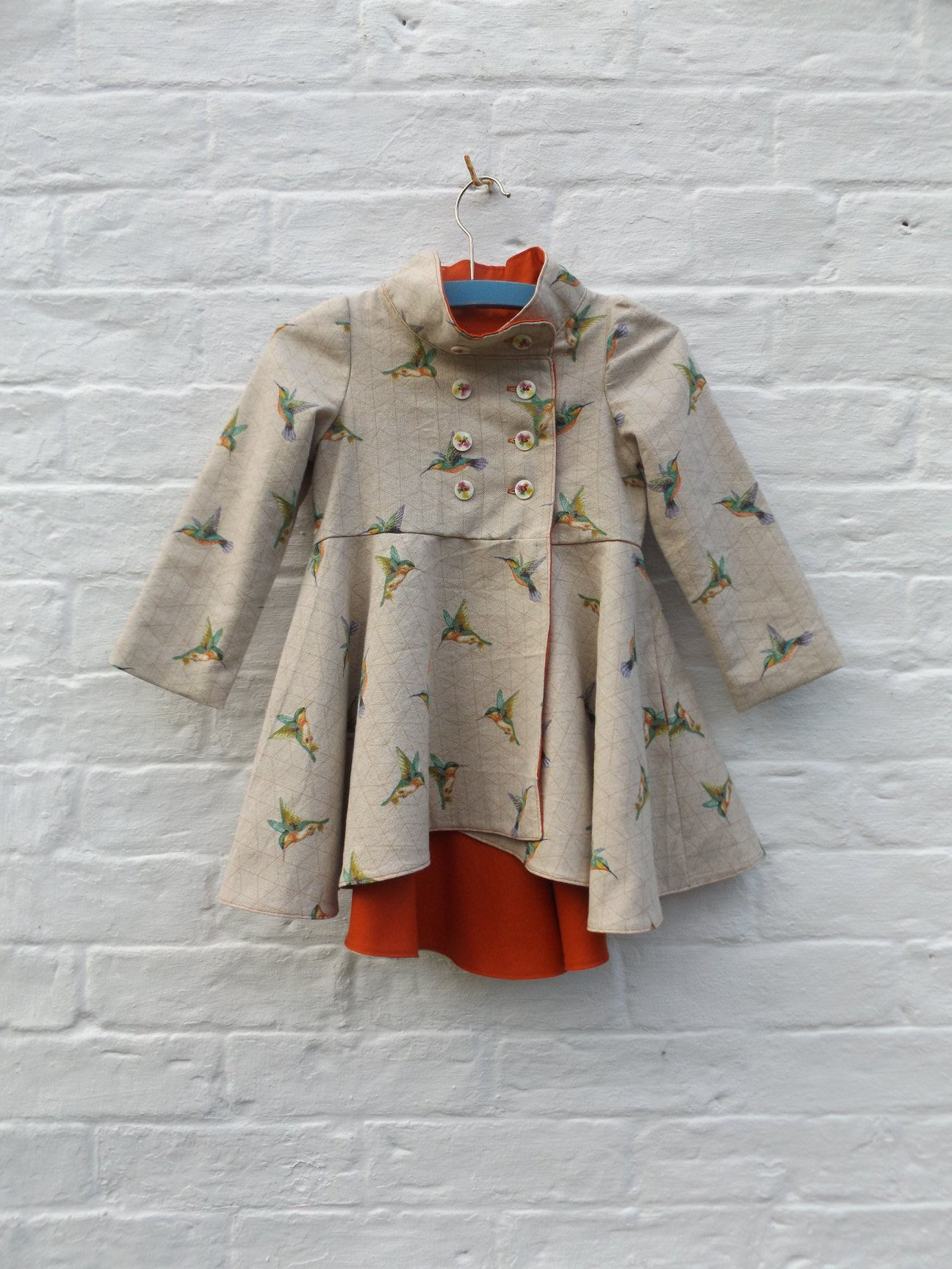 High-low coat