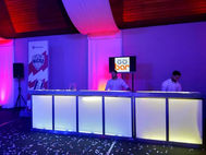 Barra libre institucional y coctelería de autor Go Bar para evento empresarial de Microsoft.