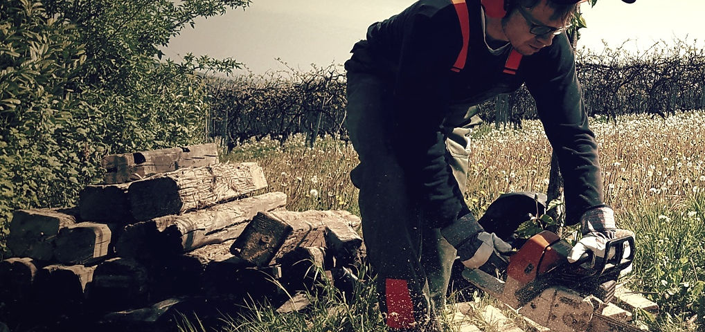 Deckenbalken schneiden