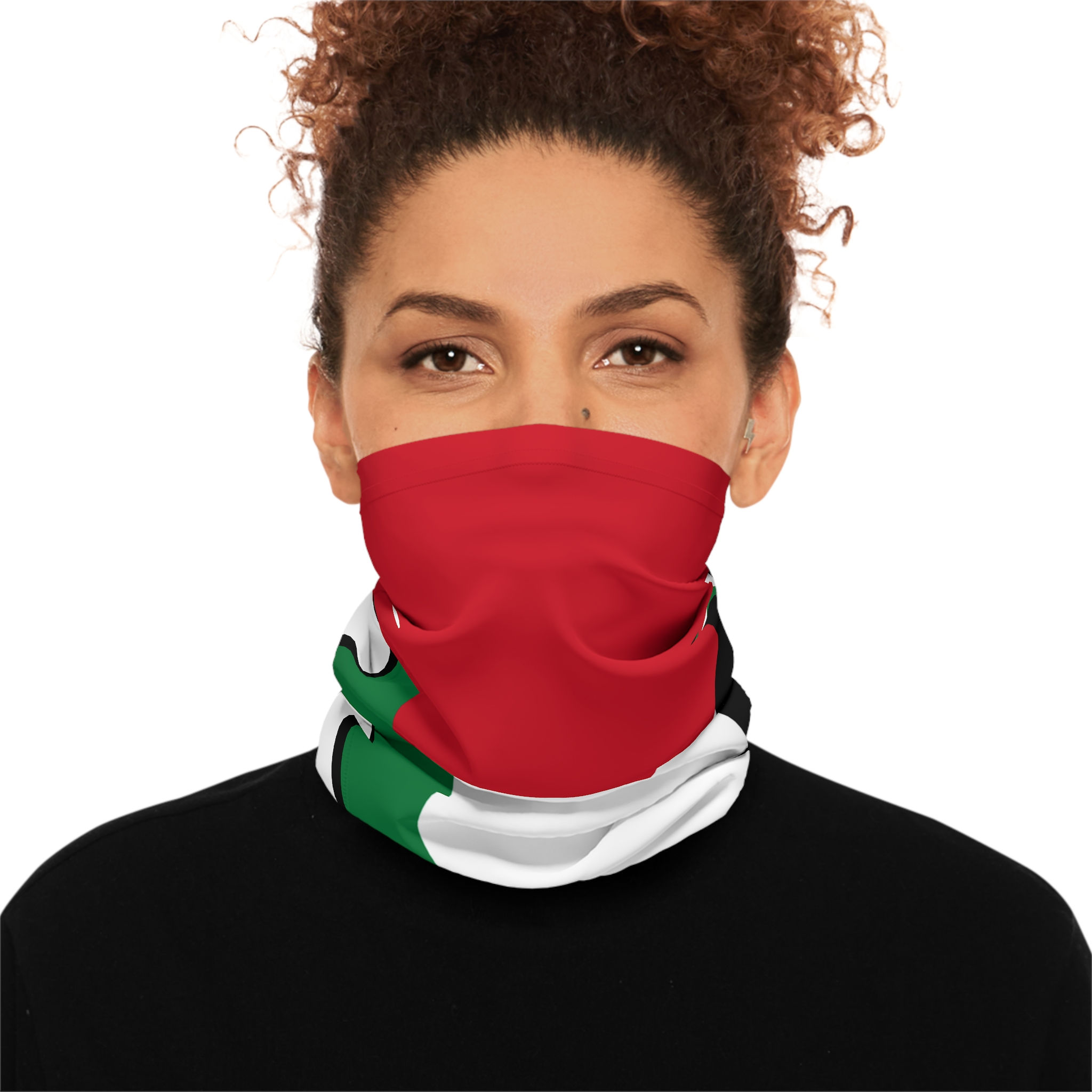Palestinian Flag Neck Gaiter