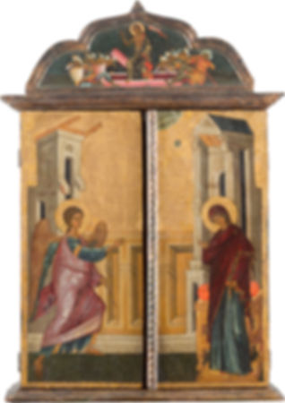 TRIPTYCHON MIT DER BEWEINUNG CHRISTI
