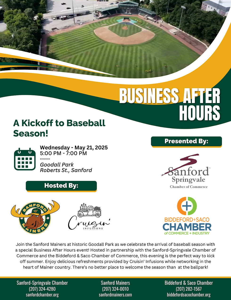 Business After Hours - Sanford Mainers & Crusin Infusions