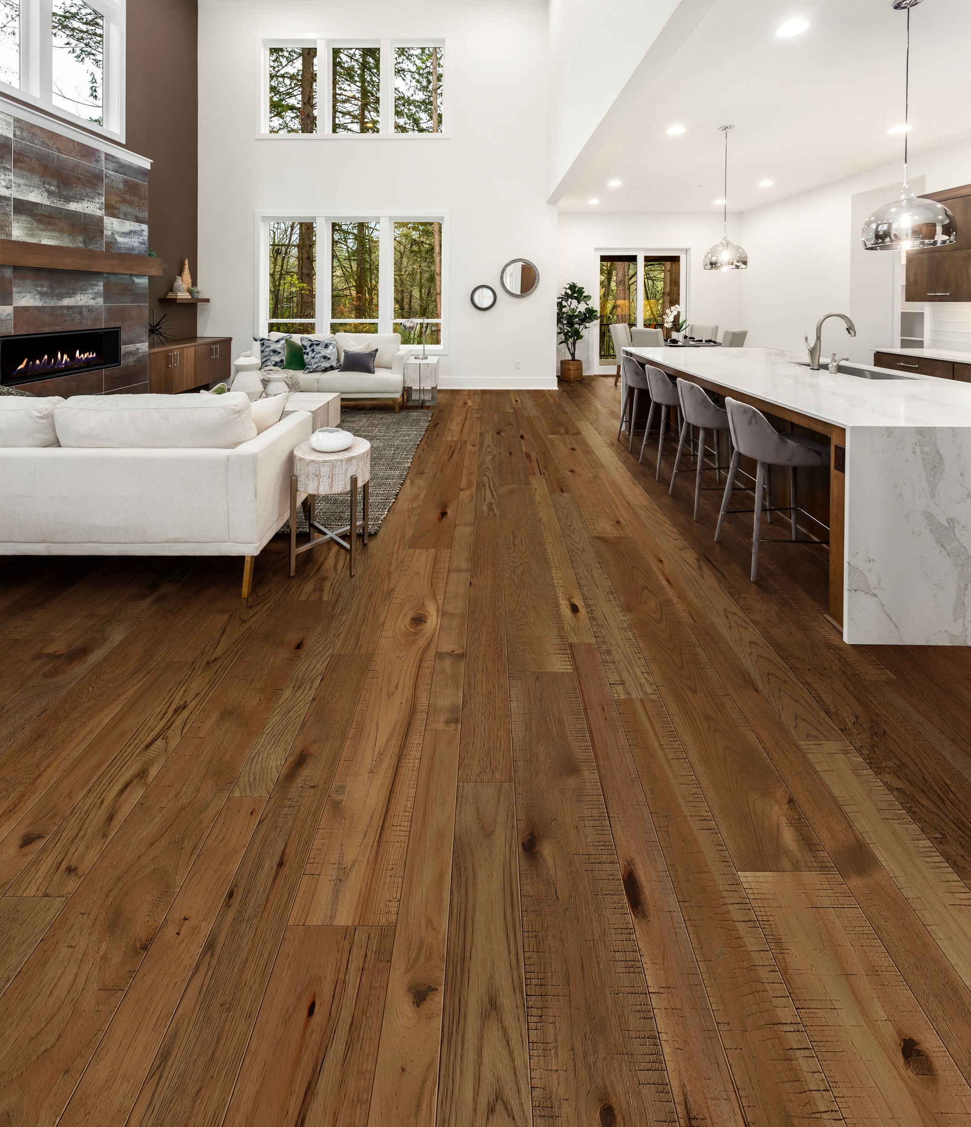 Timeless Designs Hickory Hardwood - Vintage Collection