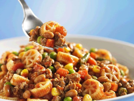 Cowboy Ground Beef and Bean Casserole
