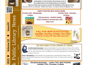 October 2022 Newsletter
