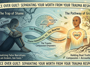 Grace Over Guilt: Separating Your Worth from Your Trauma Response