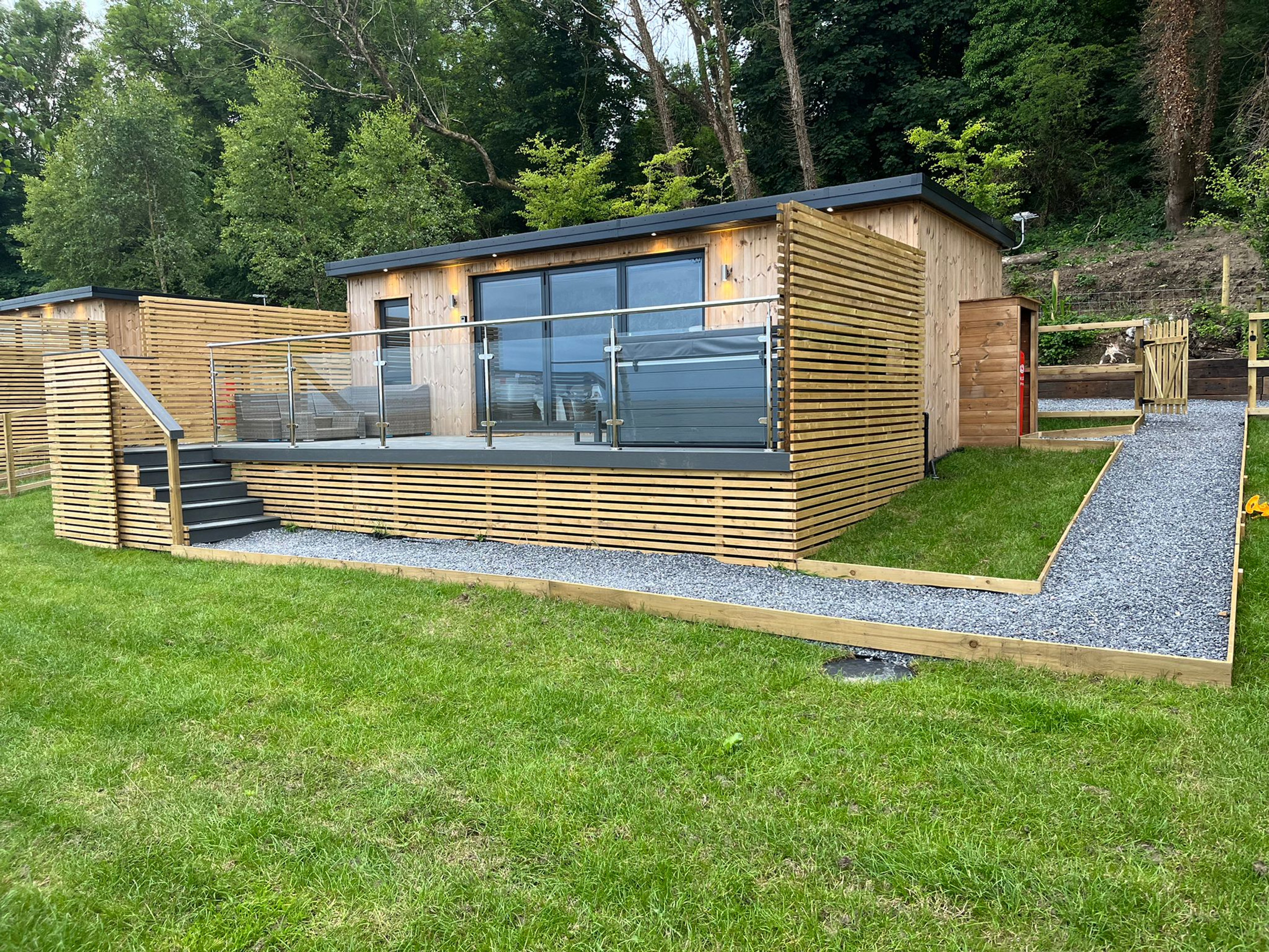 Luxury cabins with hot tub in south wales gower gower coast cabins
