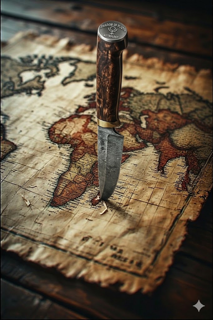 The Map of Shadows: 60-Minute Astrocartography Reading.
