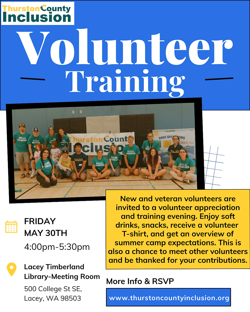 Volunteer Training and Appreciation