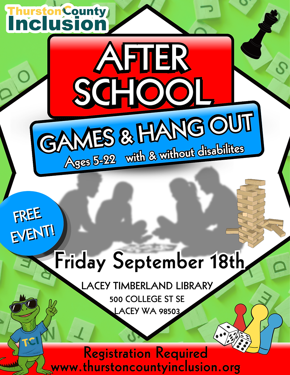 Volunteer Board Game Hang out
