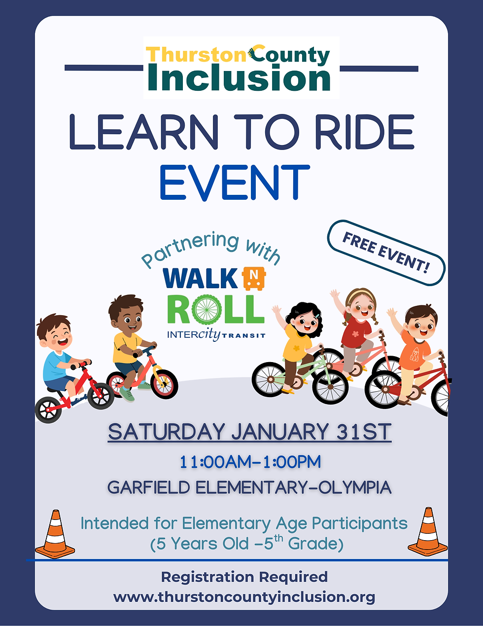 Volunteer- Learn to Ride Event