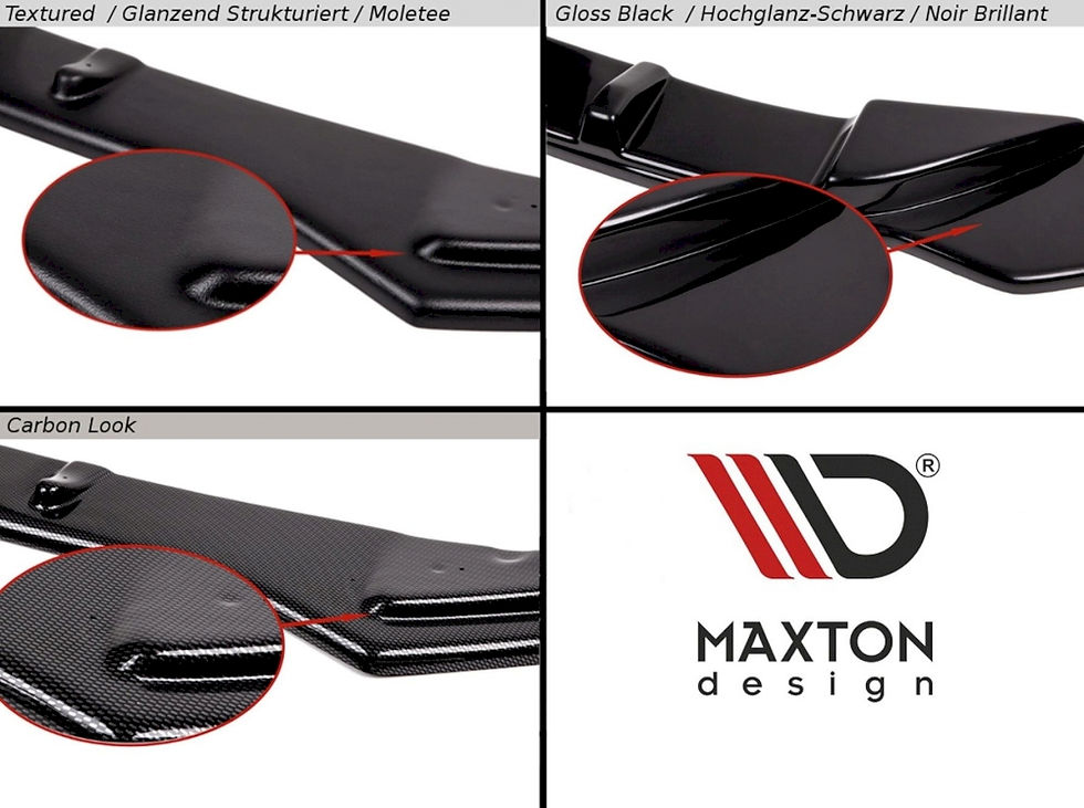 Thumbnail: Maxton Front Splitter (+Flaps) V2 Toyota GR Yaris MK4 (2020-Present)