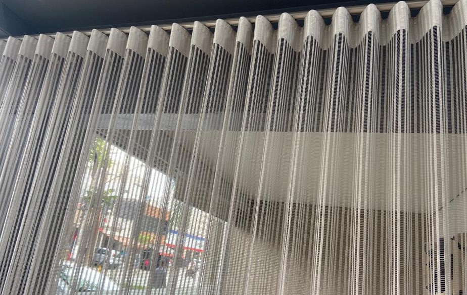 Cortina Wave em Renda