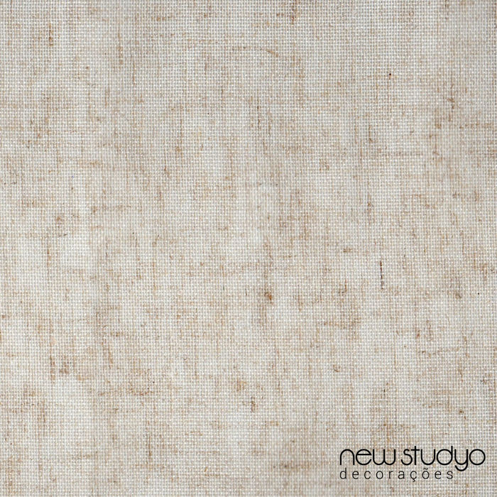 Tecido linho Cannes cor 3 para decoração de interiores.