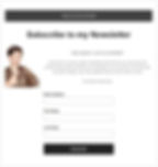 Mailchimp subscription form