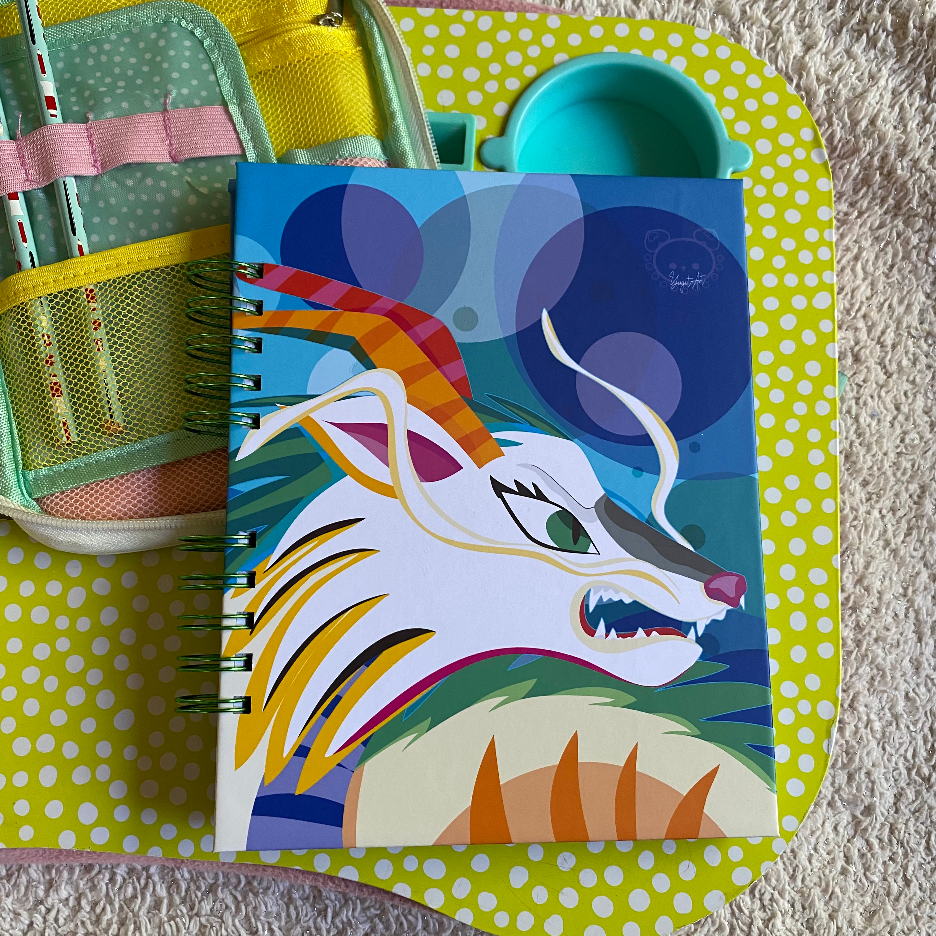 Libreta Colorful Dragon