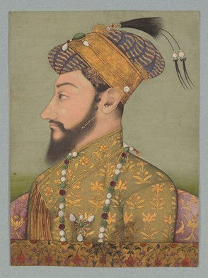 A portrait of Aurangzeb