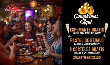 Celebrate your birthday here - Arica Restobar