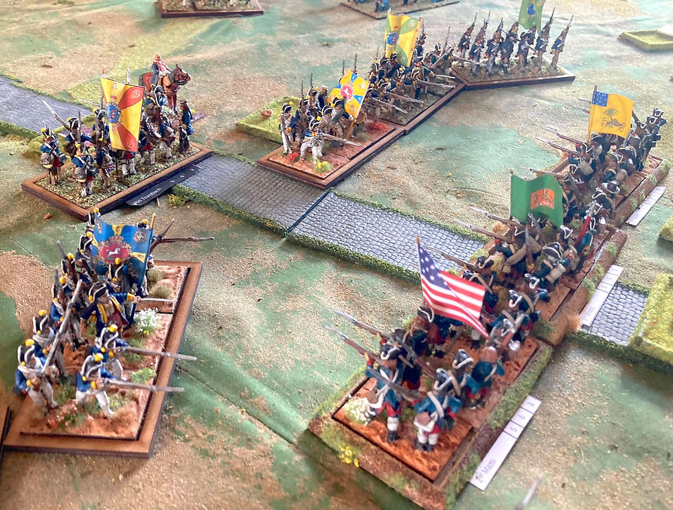 The Battle of Davis' Smithy 1777