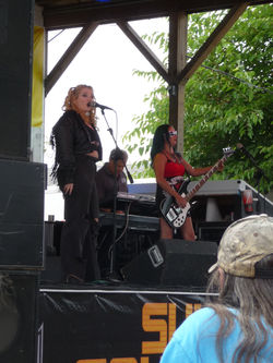 Samantha, Jen and Danny at Sportsterz